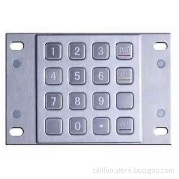 5 million operations Life cycle metal numeric keypad for AT